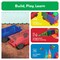 PicassoTiles 2 Piece Car Construction Vehicles Truck Toys for Magnetic Building Blocks Magnet Toy Kit with Sensory Magnets Re-Enforced Hitch & Long Bed Travel Educational Girls Boys Toddlers Ages 3+